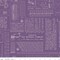 TYPEography in Plum (c16850-plum) | TYPEography | Lori Holt | Riley Blake